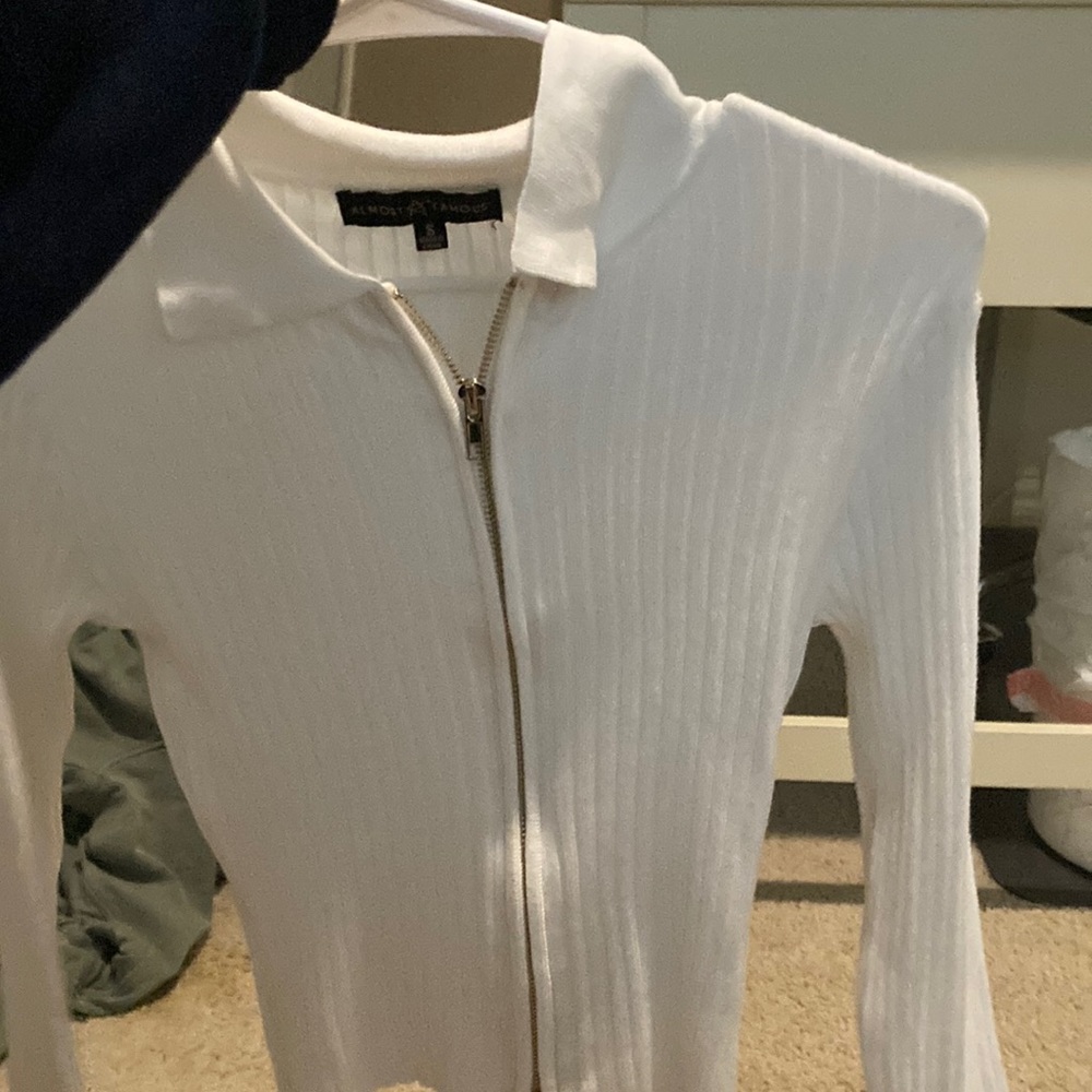 Long sleeve white shirt